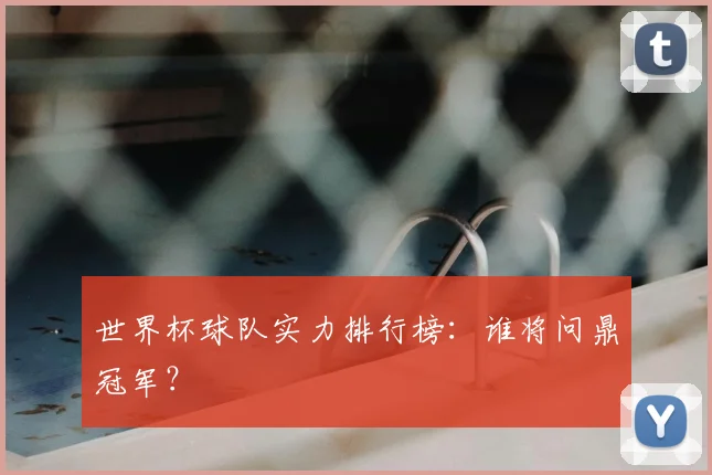 世界杯球队实力排行榜：谁将问鼎冠军？